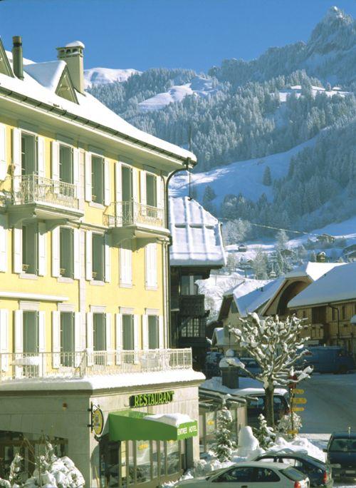 Résidence-Hôtelière le Sapin Charmey Exterior foto